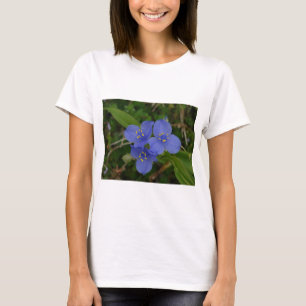 Wildblumen Blue Spiderwort Heiße Quellen AR Gesche T-Shirt