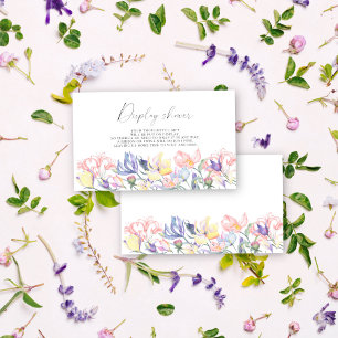 Wildblumen Blumen - Dusche anzeigen Begleitkarte