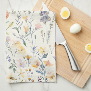 Wildblumen Blumen Küchenhandtuch Geschirrtuch