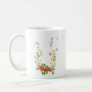 Wildblumen Blumencoffee Tasse
