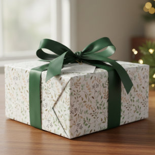 Wildblumen Boho  Geschenkpapier