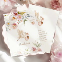 Wildblumen Boho Mädchen Baby Shower