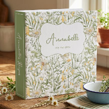 Wildblumen-Botanik-Cottagecore-Monogramm-Rezept