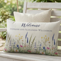 Wildblumen-Botanik-Wiese Willkommen Familie