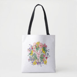 Wildblumen Botanische Farbenblüte Tasche