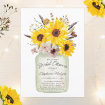 Wildblumen Botanisches Jar Floral Brautparty