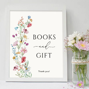 Wildblumen Bücher und Geschenke Poster