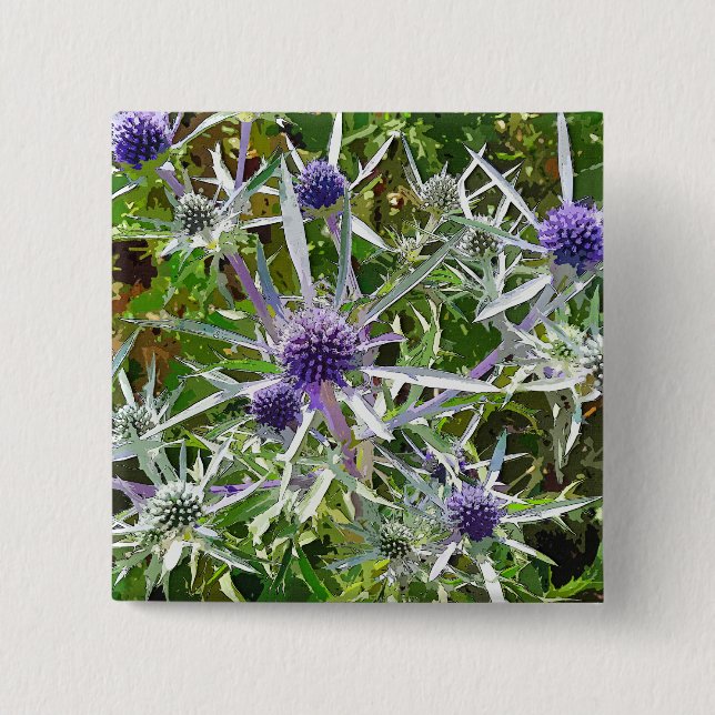 WILDBLUMEN BUTTON (Vorderseite)