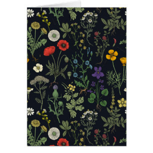 Wildblumen-Collage