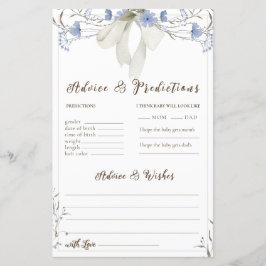 Wildblumen Coquette Bow Advisor & Predictions Card