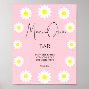 Wildblumen Daisies - Mama-Osa-Bar Poster