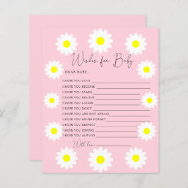 Wildblumen Daisies - Wünsche für Kinder