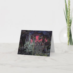 Wildblumen Dankeskarte