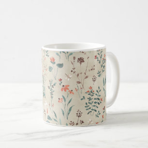 Wildblumen der Flora Kaffeetasse