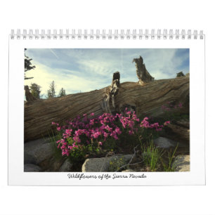 Wildblumen der Sierra Nevada Kalender