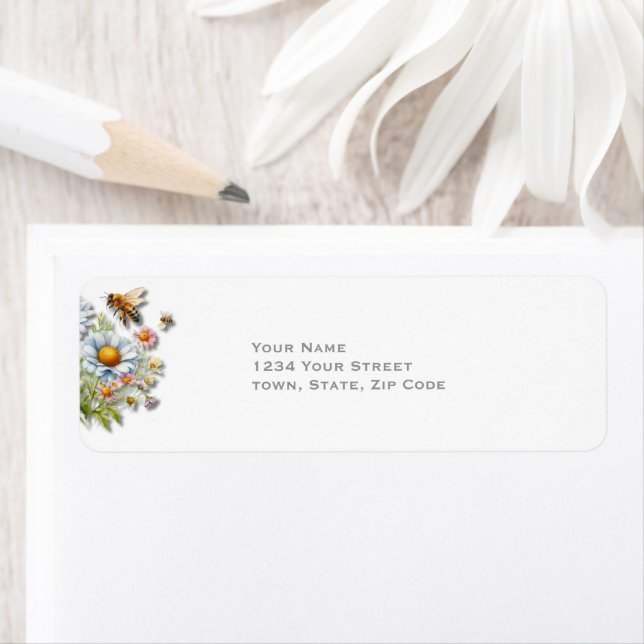 Wildblumen der Wasserfarbe (Insitu)