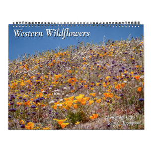 Wildblumen des Westerns, Kalenderjahr 2023 Kalender