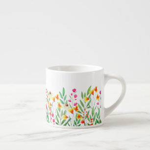 Wildblumen Espressotasse
