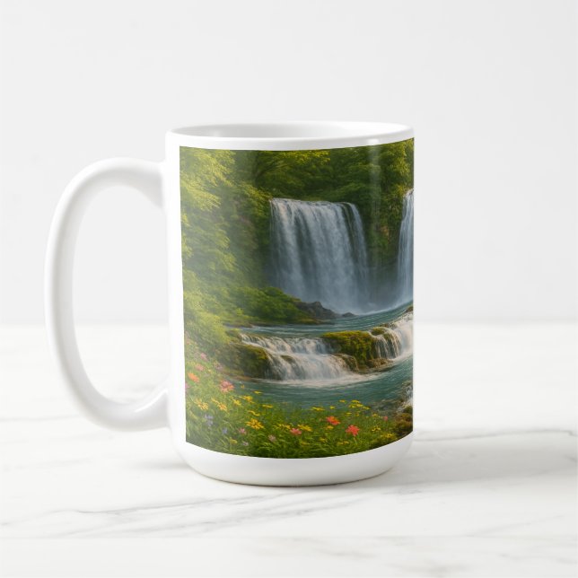 Wildblumen fallen kaffeetasse (Links)