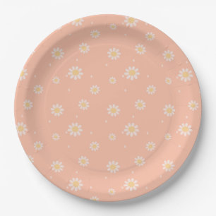 Wildblumen Floral Sommer Frühling Braut Dusche Pappteller