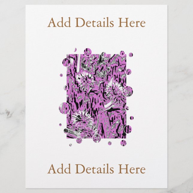 WILDBLUMEN FLYER (Vorne)