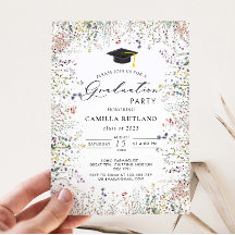 Wildblumen Foto Graduation Party