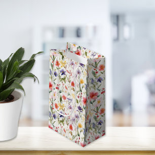 Wildblumen Freuen Sie sich auf Farben Kleine Geschenktüte