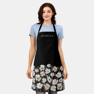 Wildblumen für Aquarellfarben Personalisiert Schürze