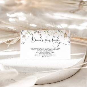 Wildblumen für die Aquarellbilder Begleitkarte