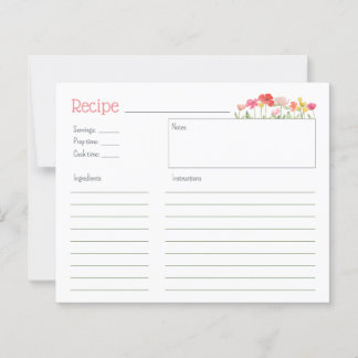 Wildblumen für Wasserfarben