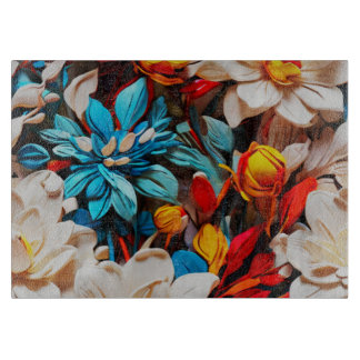 Wildblumen Galore Cutting Board Schneidebrett