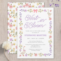 Wildblumen-Gänsenest-in-Blüte-Baby-Party