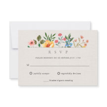 Wildblumen Garden Botanische Hochzeit