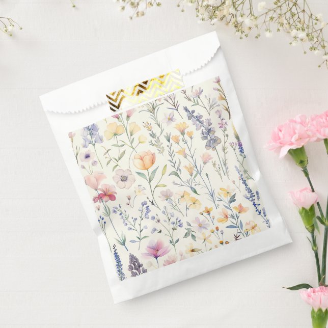 Wildblumen Geburtstagsdusche Blumendusche Hochzeit Geschenktütchen (Versiegelt)