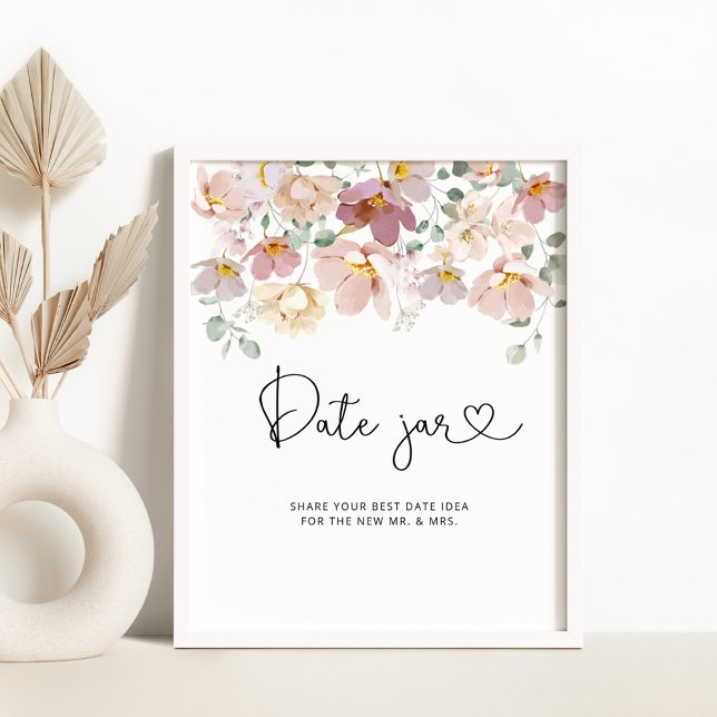 Wildblumen gehen mit Nachtgedanken um. Date Jar Br Poster (Von Creator hochgeladen)