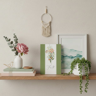 Wildblumen-Glaube-Tafel Fotoplatte