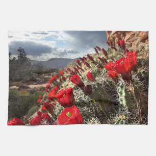Wildblumen - Grand Canyon - Arizona Handtuch