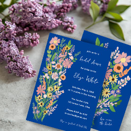 Wildblumen Handgemalt Sweet Custom Brautparty Einladung