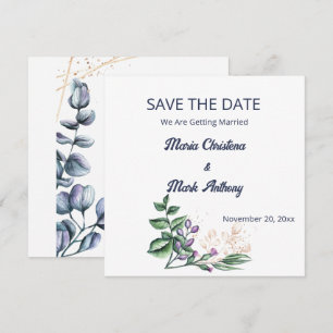 Wildblumen-Harmonie Save The Date Ankündigung