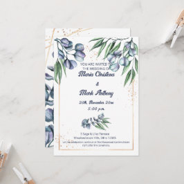Wildblumen-Hochzeitseinladung in Harmonie Einladung