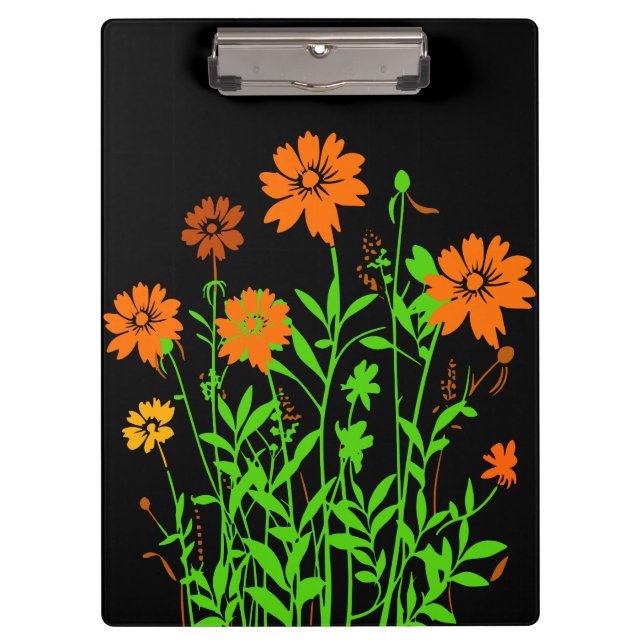 Wildblumen Illustration-79156 Klemmbrett (Vorderseite)