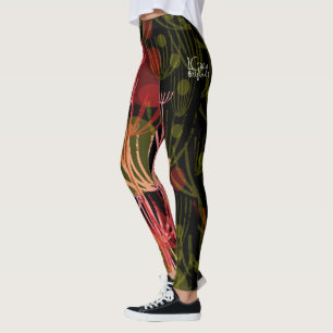 Wildblumen im Herbst Leggings