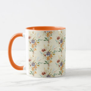 Wildblumen im Herbst Tasse