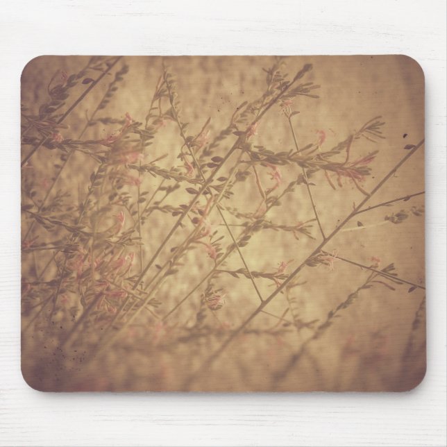 Wildblumen Imitate Vintag Mousepad (Vorne)