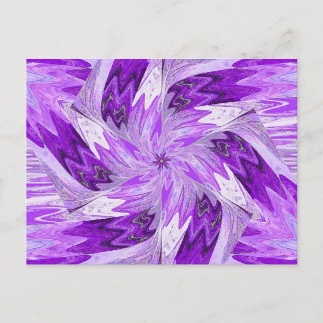 WILDBLUMEN IN ABSCHNITTEN 6 Postkarte (Vorderseite)