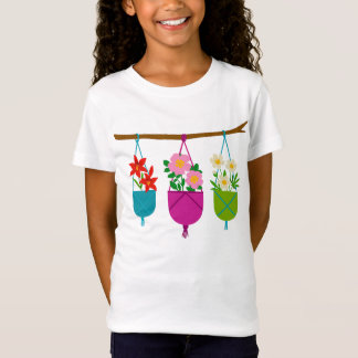Wildblumen in lebendigen Pflanzen T-Shirt