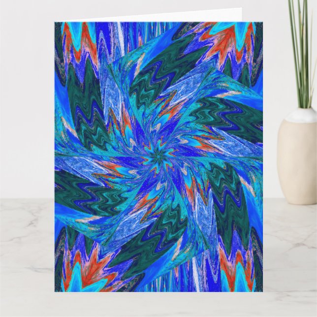 WILDBLUMEN IN PASTELLEN 12 KARTE (Vorderseite)