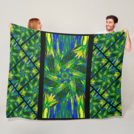 Wildblumen in Pastellen 13 Fleecedecke