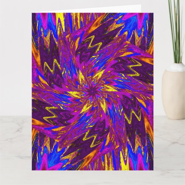 WILDBLUMEN IN PASTELLEN 14 KARTE (Vorderseite)