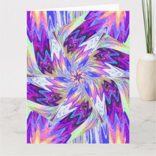 WILDBLUMEN IN PASTELLEN 1 KARTE